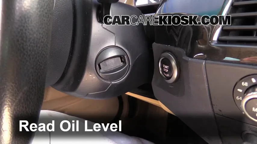 2007 BMW 525i 3.0L 6 Cyl. Huile Vérifier le niveau de l'huile